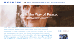 Desktop Screenshot of peacepilgrim.org